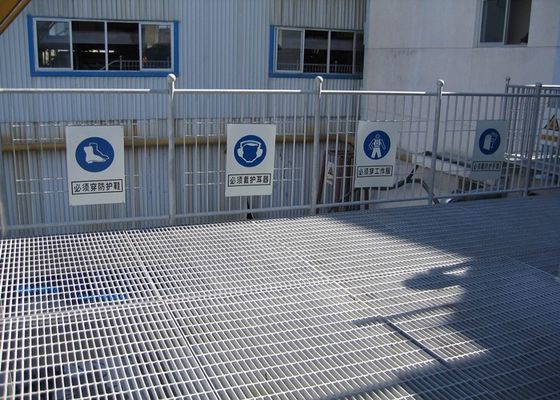 La piattaforma del petrolio dell'oceano ha galvanizzato il pavimento che gratta la pressione spessa di 6mm chiusa a chiave
