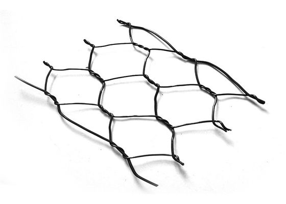 I canestri rivestiti di plastica della roccia fissano i fori di Mesh Chicken Wire With Small