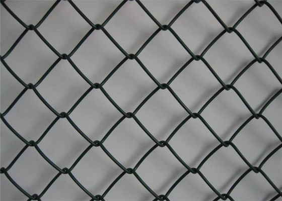 Il PVC nero ha ricoperto Diamond Chain Link Fence