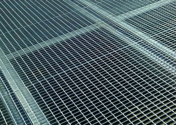 Anti zincatura a caldo del passaggio pedonale della grata della passerella di scivolo per la piattaforma d'esame