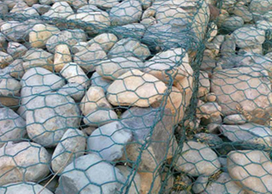 Anti tessitura corrosiva di Mesh Panels Hexagonal Double Twisted del cavo del gabbione