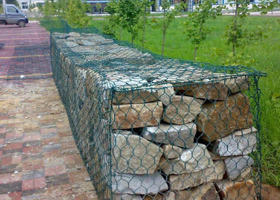 Anti tessitura corrosiva di Mesh Panels Hexagonal Double Twisted del cavo del gabbione