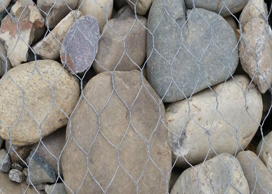Il PVC galvanizzato della immersione calda ha ricoperto il cavo Mesh For Rock Walls del gabbione