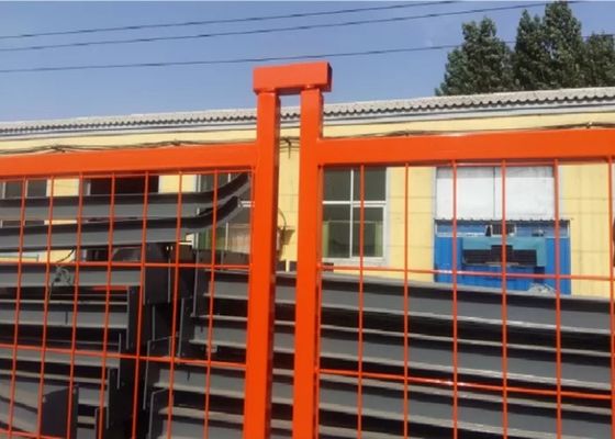 il cavo Dia Moveable Fence Panels Heat di 3.5mm ha trattato la recinzione temporanea del metallo