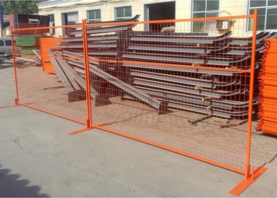 La polvere galvanizzata ha ricoperto il colore su misura 300mm temporaneo di Panels del recinto