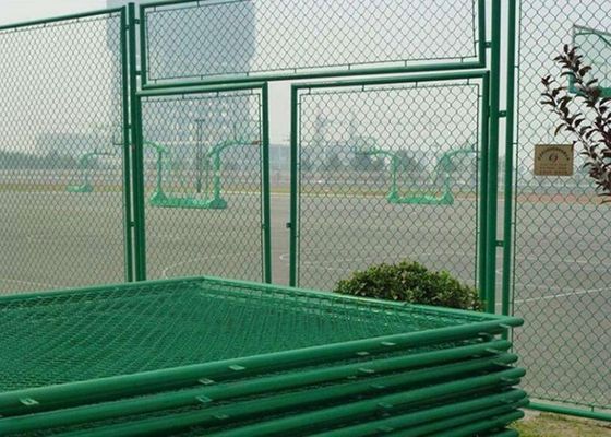 recinzione della strada principale di Diamond Chain Link Fence For di altezza della immersione calda 6FT di 4.0mm