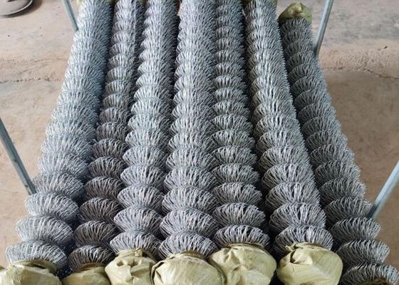 il PVC di 3.0mm ha ricoperto il bordo galvanizzato di With Knuckle Twist del recinto del collegamento a catena