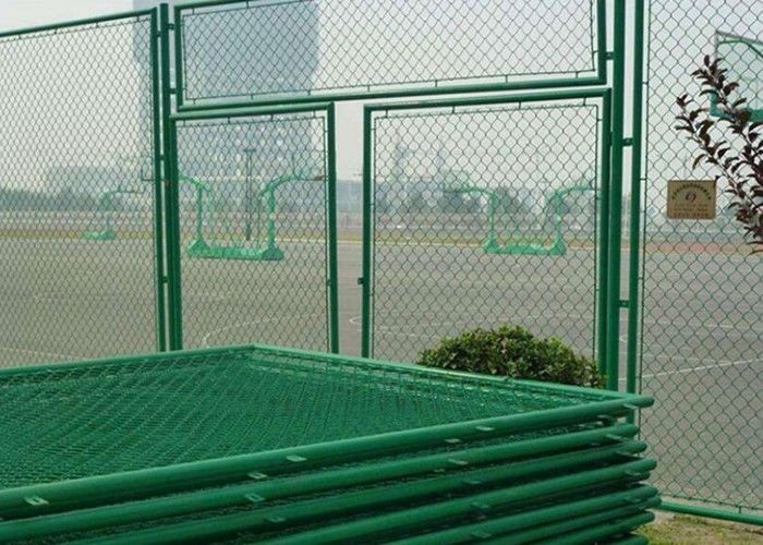 recinzione della strada principale di Diamond Chain Link Fence For di altezza della immersione calda 6FT di 4.0mm
